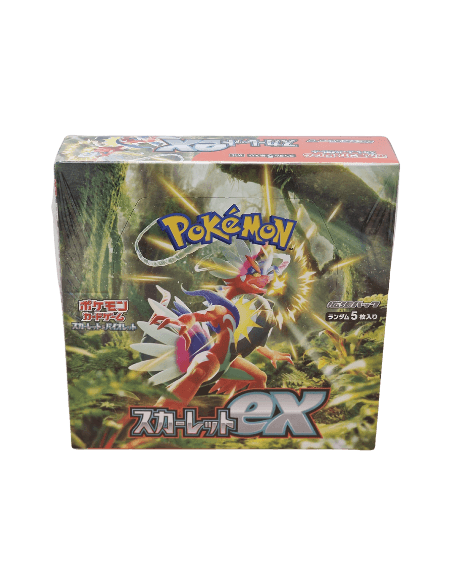 Pokémon Scarlet EX (Japanse) booster box - PKMSTORAGEZ