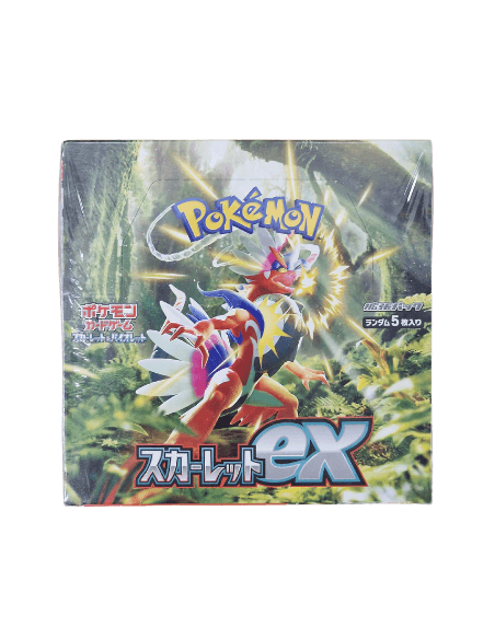 Pokémon Scarlet EX (Japanse) booster box - PKMSTORAGEZ