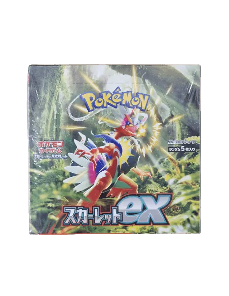 Pokemon Scarlet EX (Japanese) booster box PKMSTORAGEZ Pokemon Scarlet EX (Japanese) booster box PKMSTORAGEZ