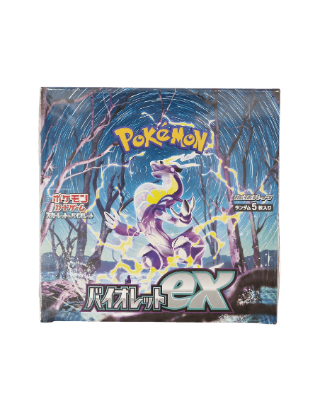 Pokémon Violet EX (Japanse) booster box - PKMSTORAGEZ