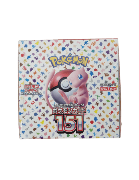 Pokémon 151 (Japanse) booster box - PKMSTORAGEZ