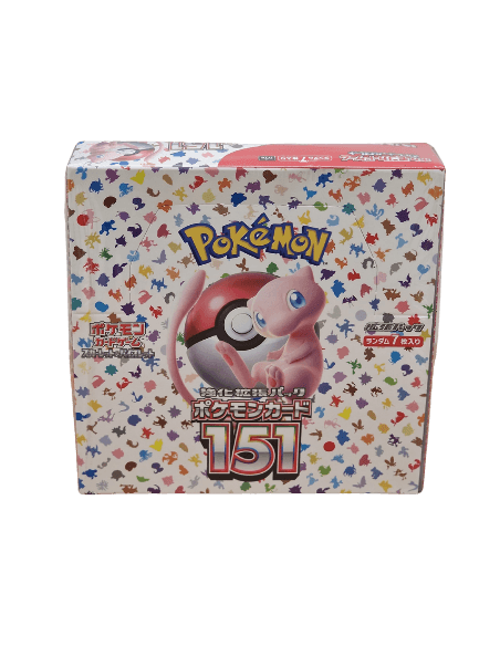 Pokémon 151 (Japanse) booster box - PKMSTORAGEZ