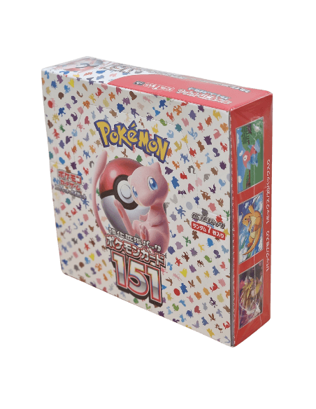 Pokémon 151 (Japanse) booster box - PKMSTORAGEZ
