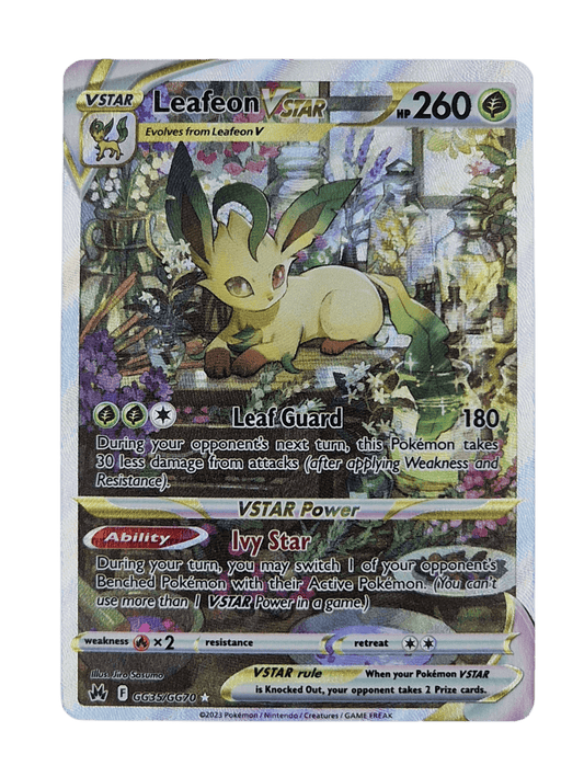 Pokémon, Leafeon VStar (Engelse) single card - PKMSTORAGEZ