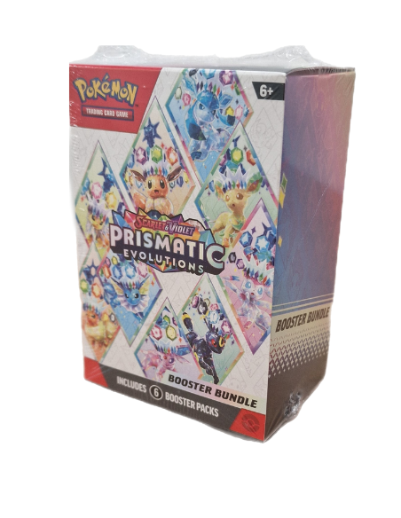 Pokémon Prismatic Evolutions, (Engels) booster bundle - PKMSTORAGEZ