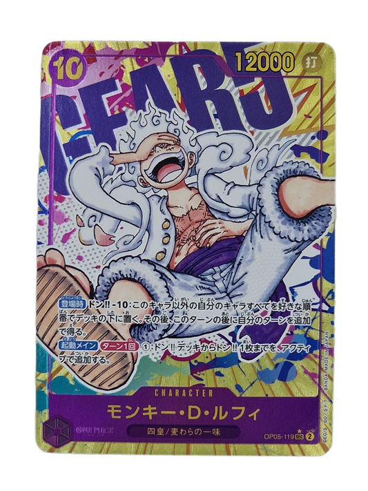 One Piece, Monkey D Luffy (Japanse) single card - PKMSTORAGEZ