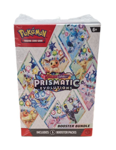 Pokémon Prismatic Evolutions, (Engels) booster bundle - PKMSTORAGEZ
