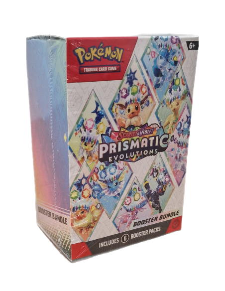 Pokémon Prismatic Evolutions, (Engels) booster bundle - PKMSTORAGEZ