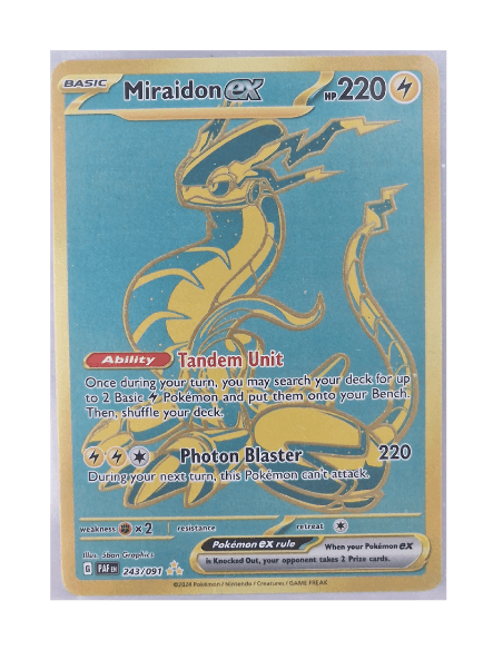 Pokémon, Miraidon EX (Engelse) single card - PKMSTORAGEZ