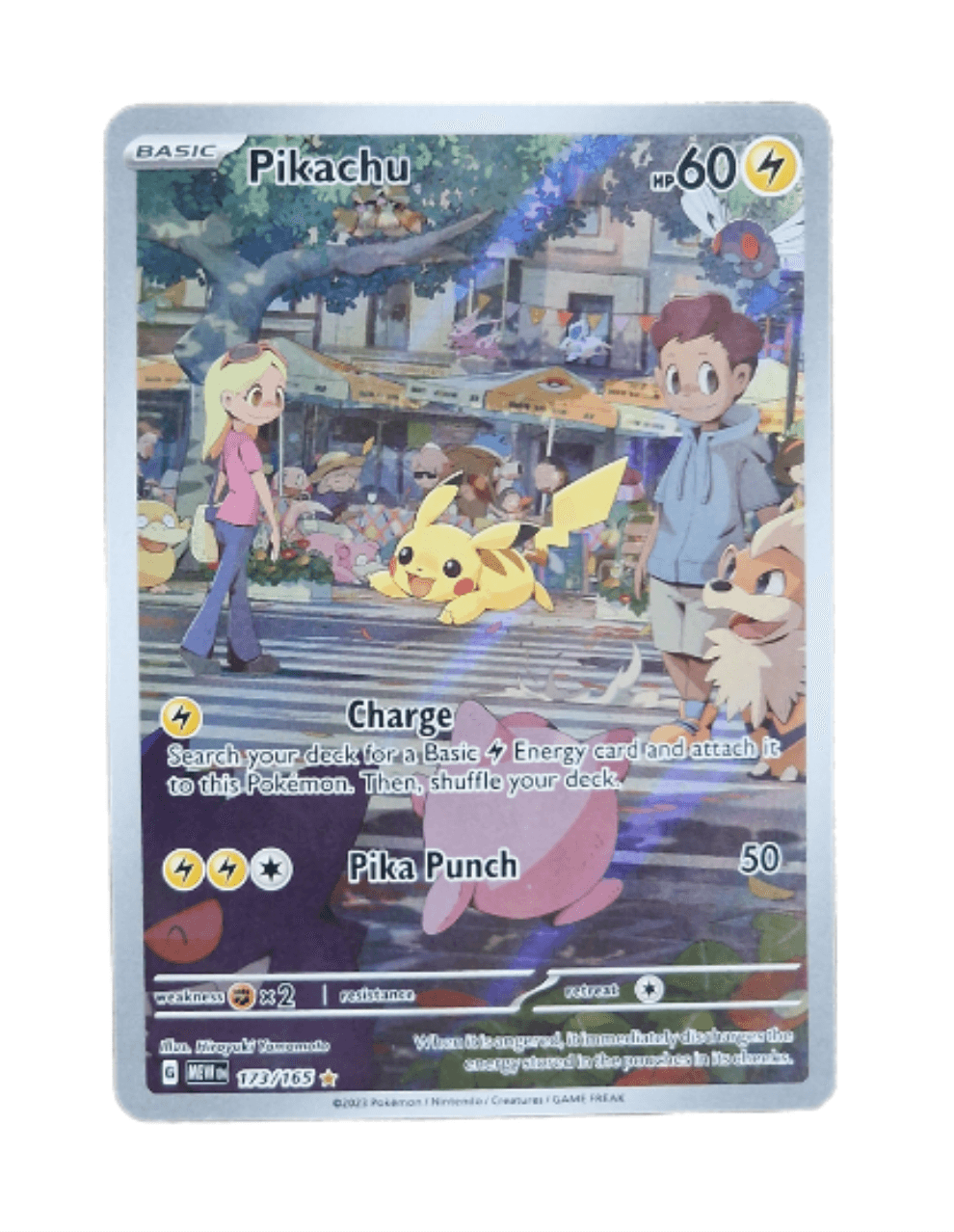 Pokémon, Pikachu (Engelse) single card - PKMSTORAGEZ