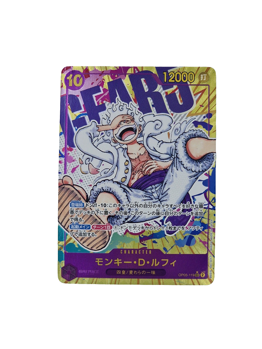 One Piece, Monkey D Luffy (Japanse) single card - PKMSTORAGEZ