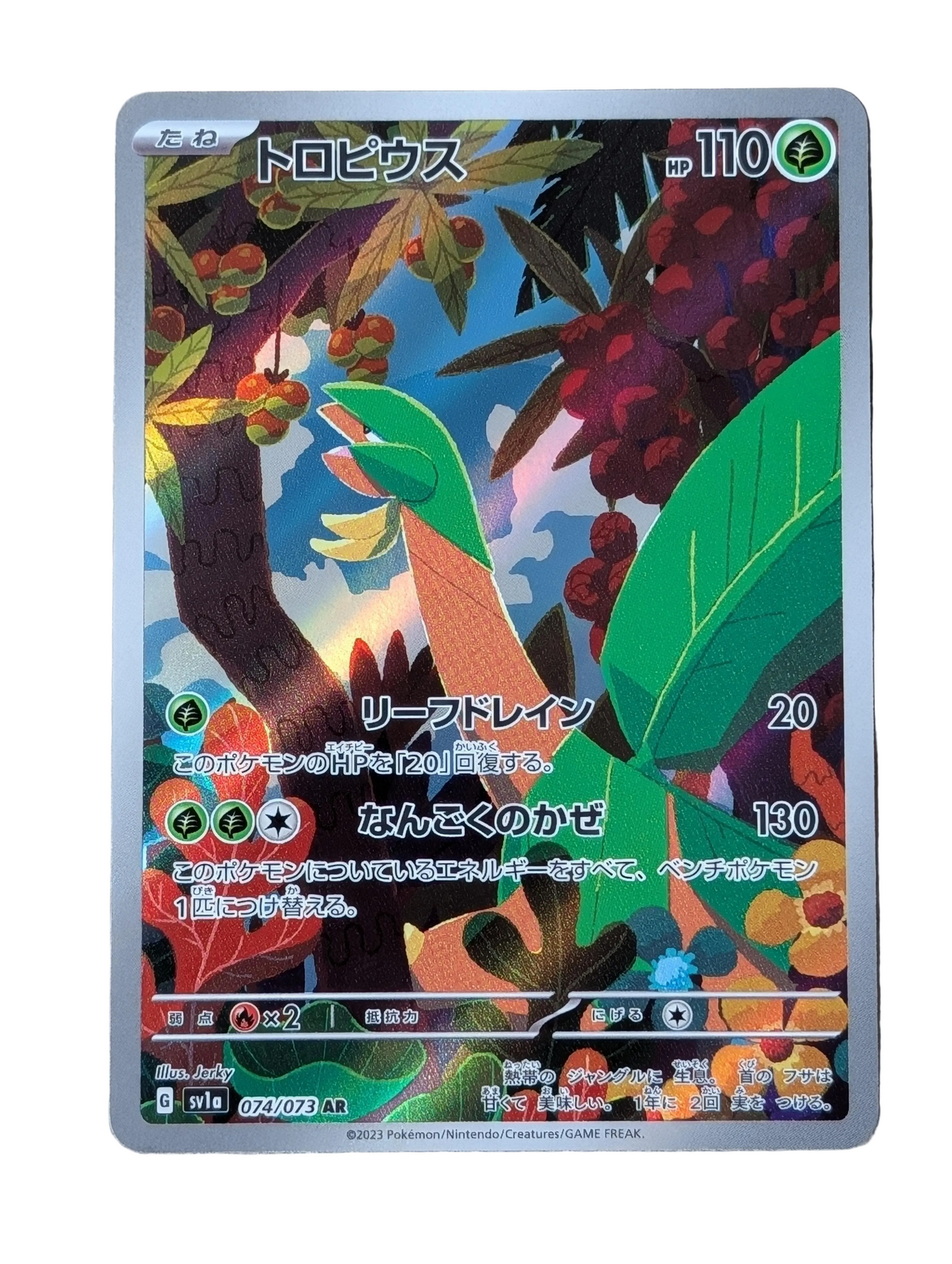 Pokémon, Tropius (Japanse) single card - PKMSTORAGEZ