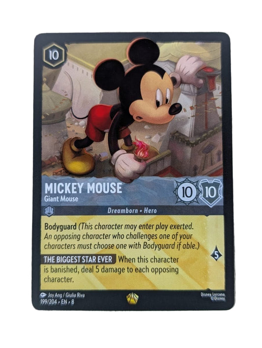 Lorcana, Mickey Mouse - Giant Mouse (Engelse) single card