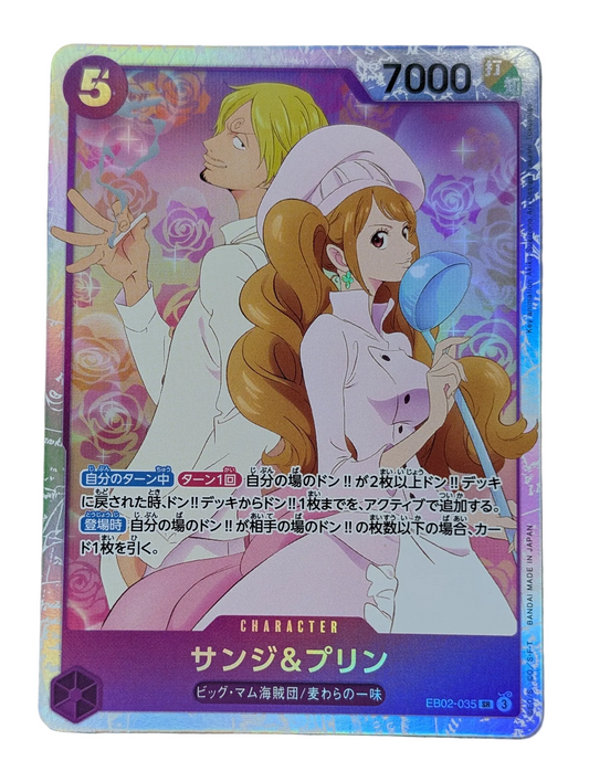 One Piece, Sanji & Pudding (Japanse) single card - PKMSTORAGEZ