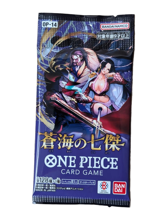 One Piece Azure sea's seven (Japanse) booster pack - PKMSTORAGEZ
