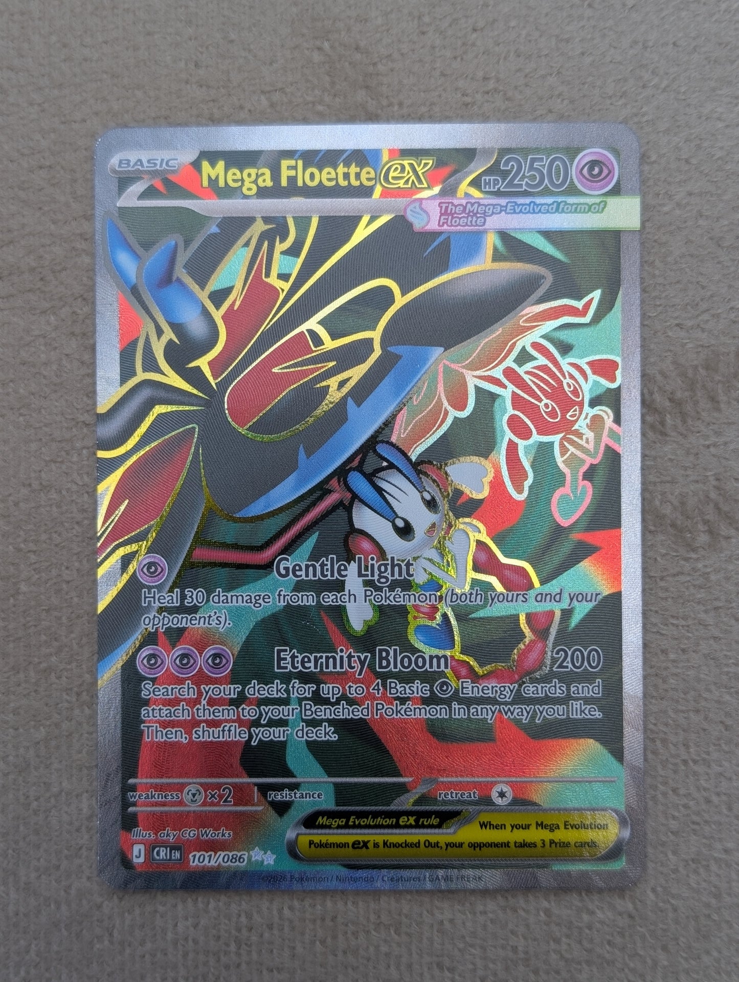 Pokémon, Mega Floette EX (Engelse) single card