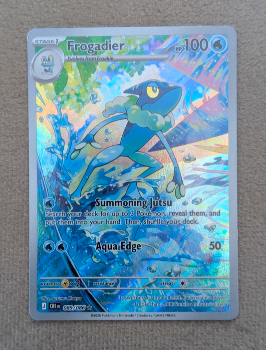Pokémon, Frogadier (Engelse) single card - PKMSTORAGEZ
