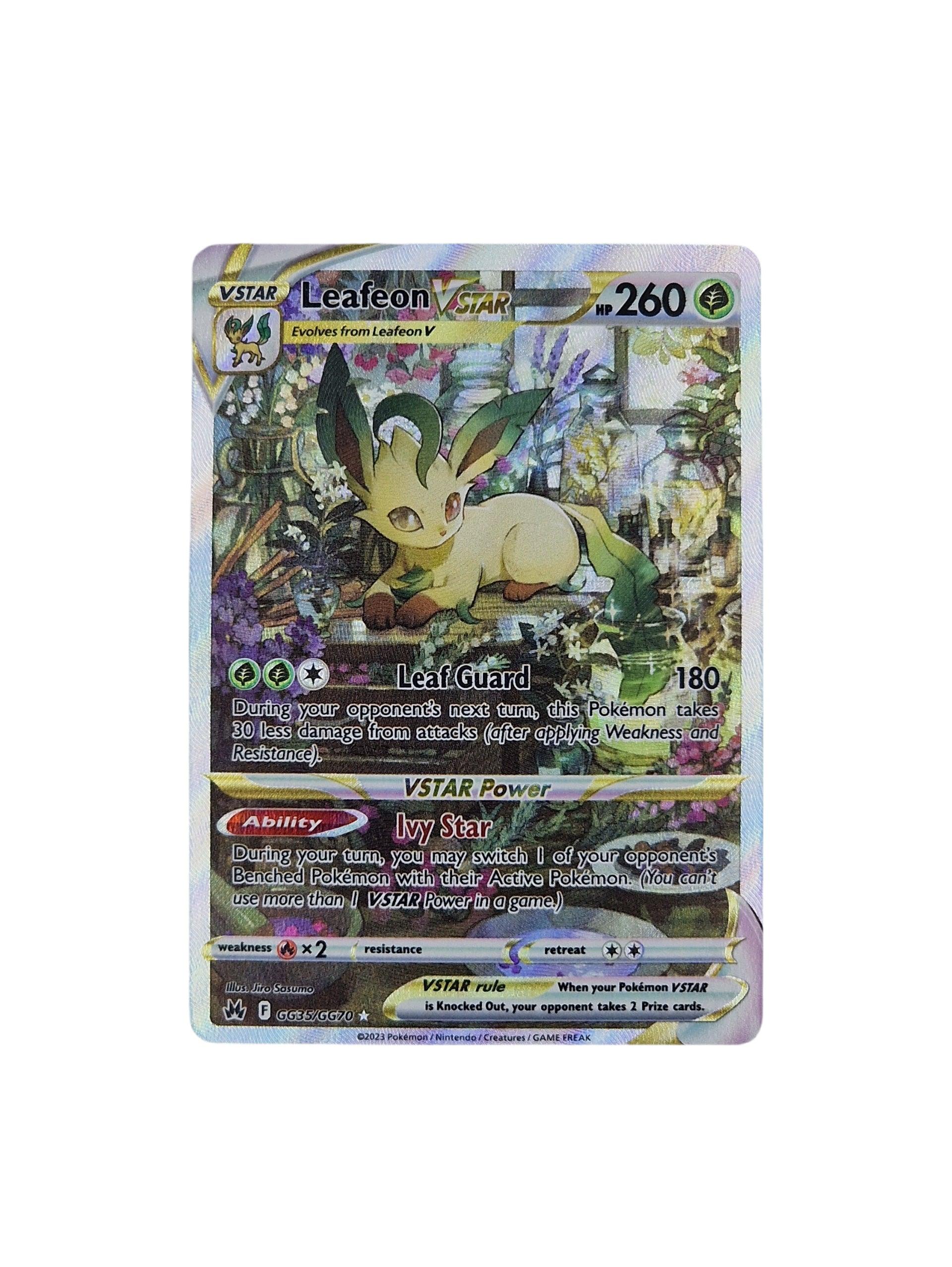 ポケモン - Leafeon 英語版　正規品 Pokemon, Leafeon VStar (English) single card – PKMSTORAGEZ