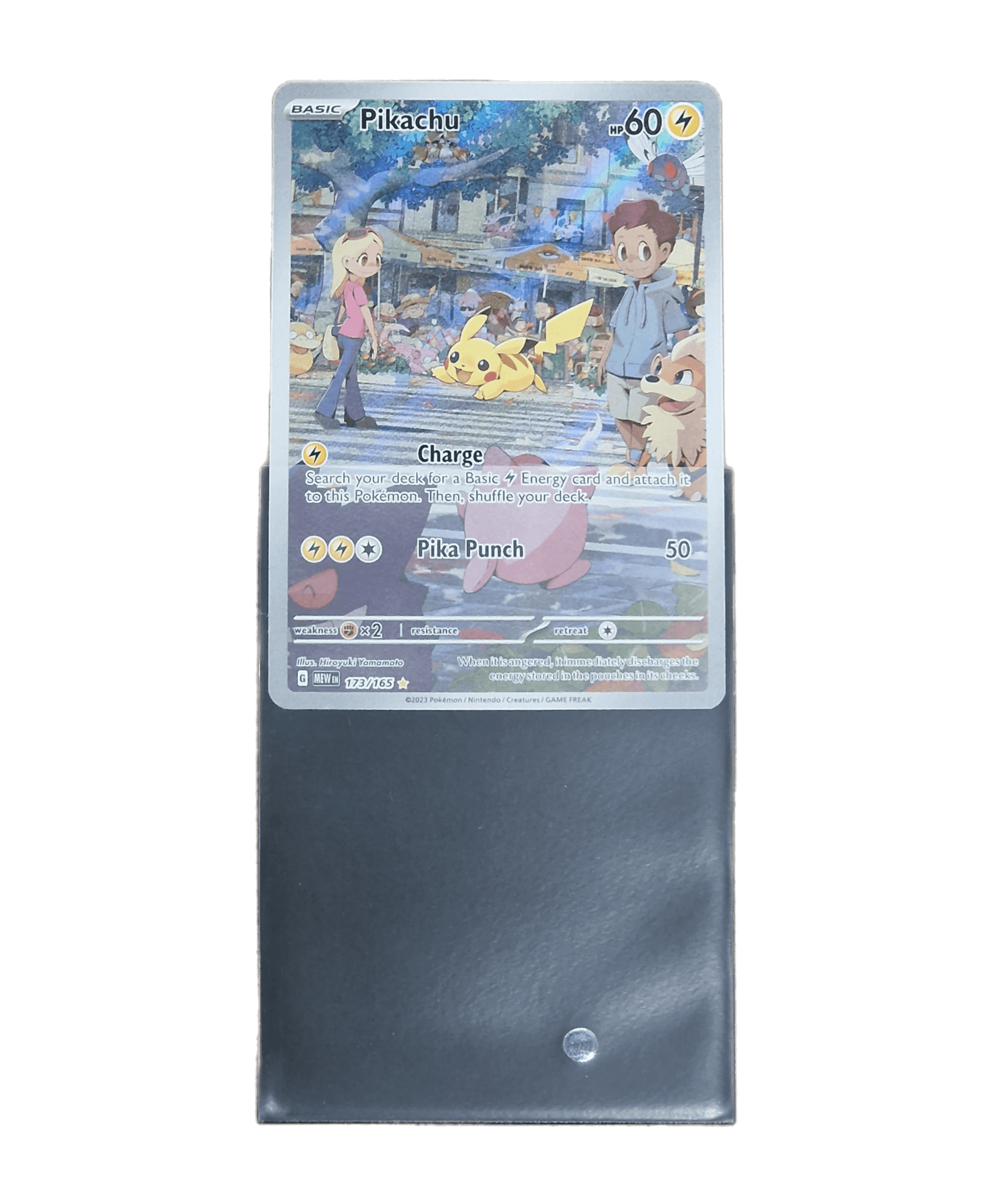Pokémon, Pikachu (Engelse) single card - PKMSTORAGEZ